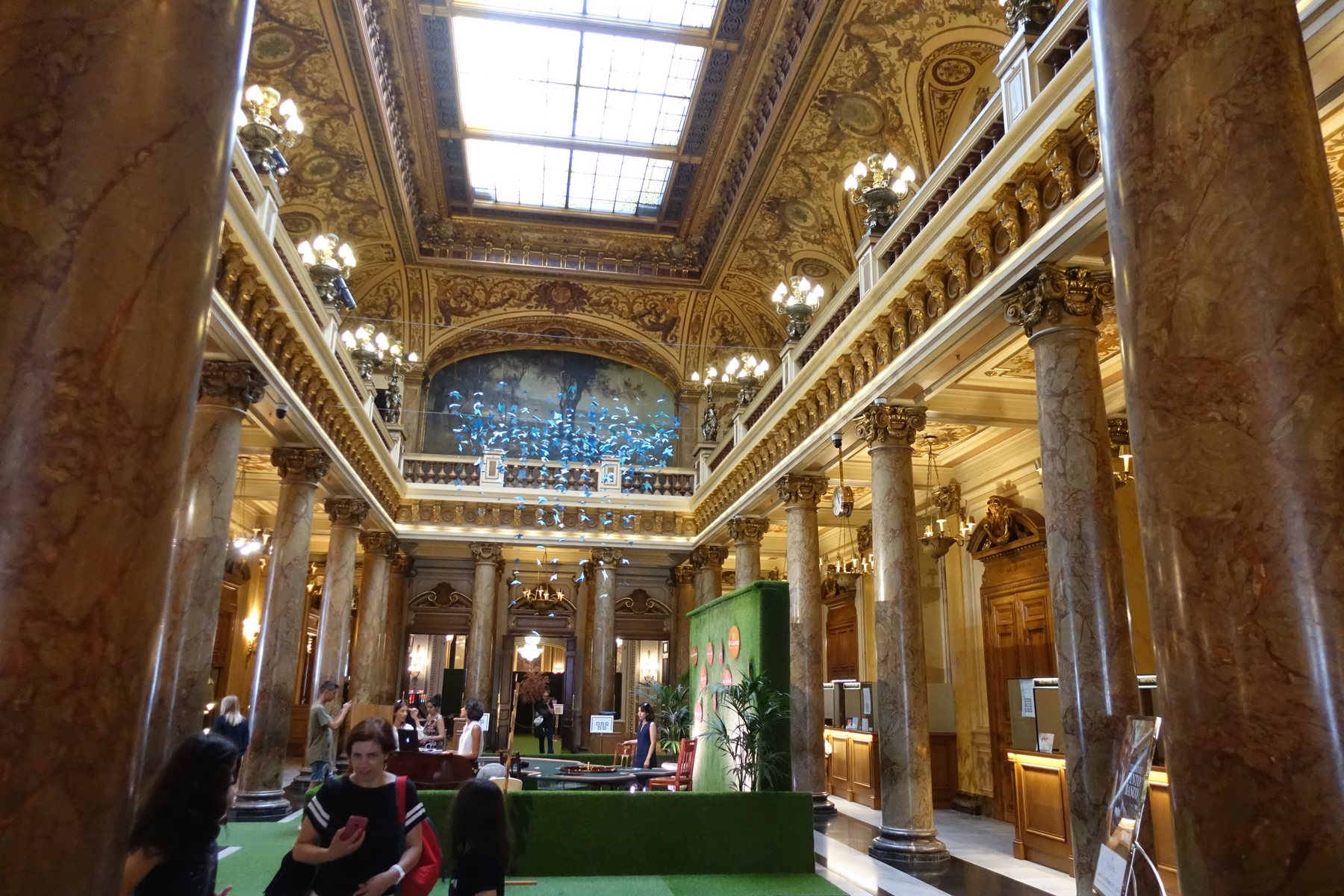 Stijlvol casino interieur